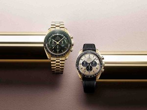 New Omega Speedmaster Moonwatch In The Exclusive Moonshine Gold